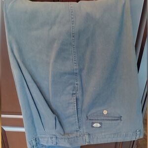 Dockers Big Man New Salesman Sample Navy Pleated Front 54 x 32